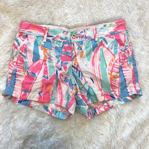 Lilly Pulitzer Pants - Lilly Pulitzer Multi Out To Sea Callahan Shorts